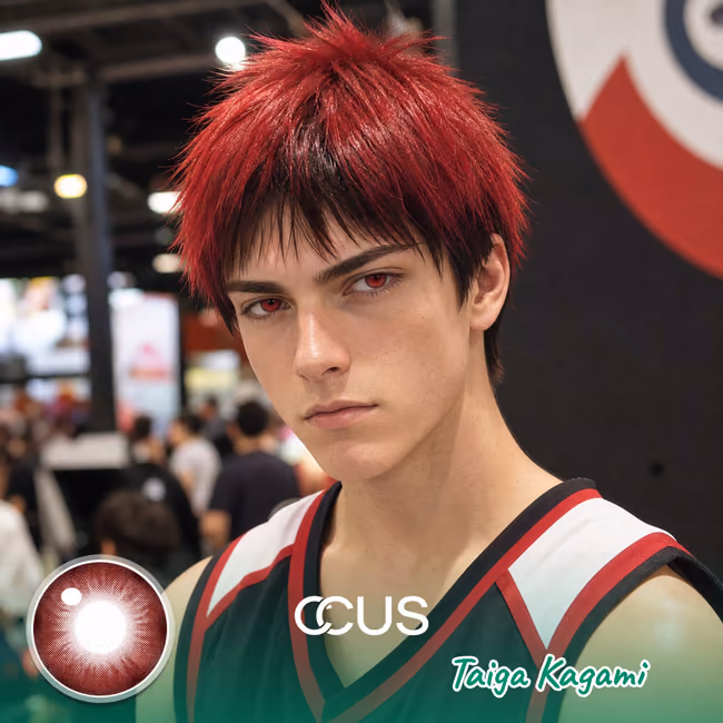 KnB : Taiga Kagami Cosplay Contact Lenses