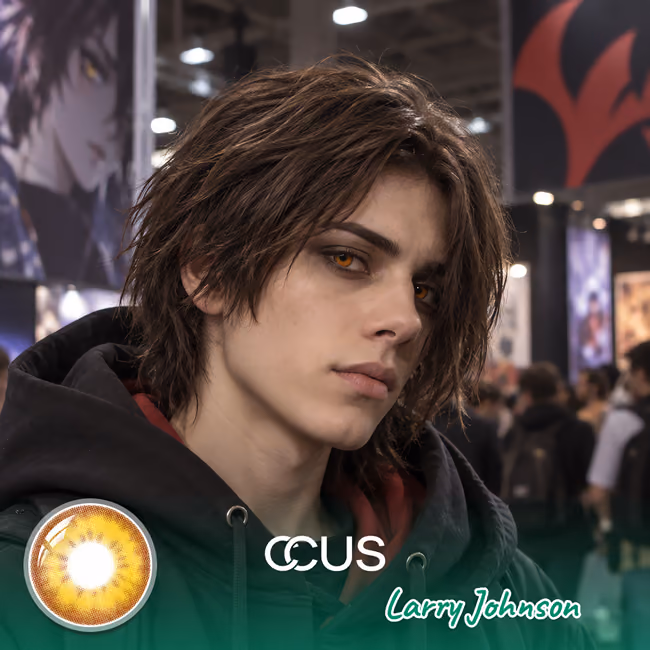 Larry Johnson Cosplay Contact Lenses