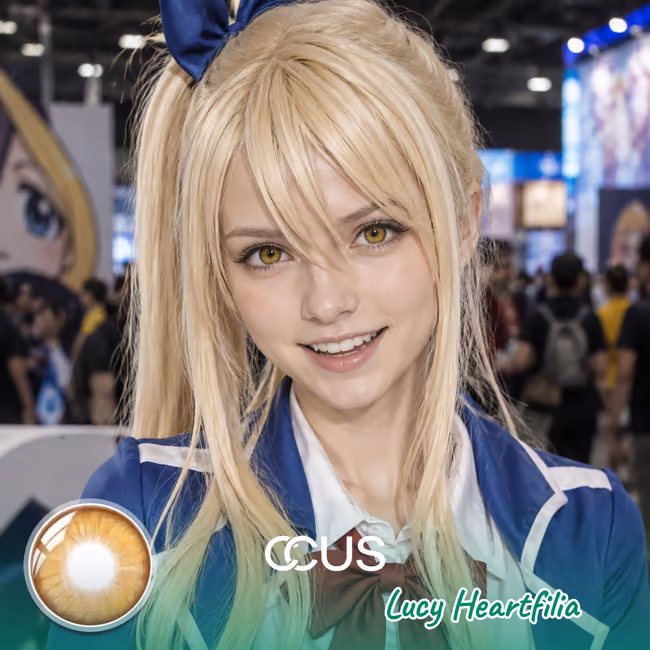 FT : Lucy Heartfilia Cosplay Contact Lenses