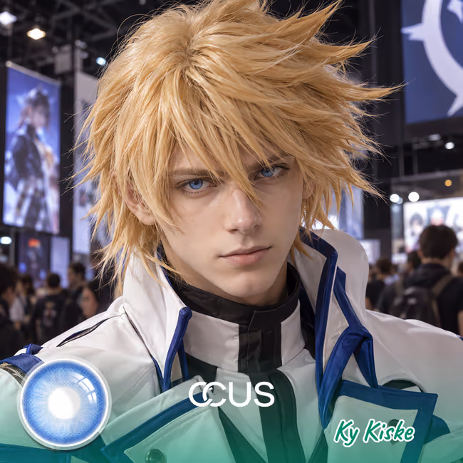GG : Ky Kiske Cosplay Contact Lenses