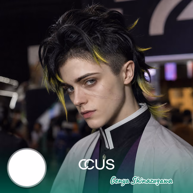 Genya Shinazugawa Cosplay Contact Lenses
