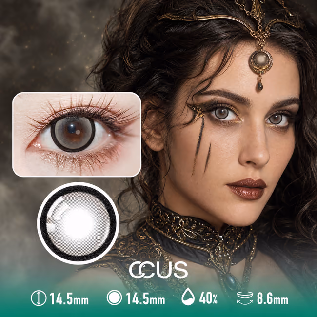 Nebula Brown Contact Lenses