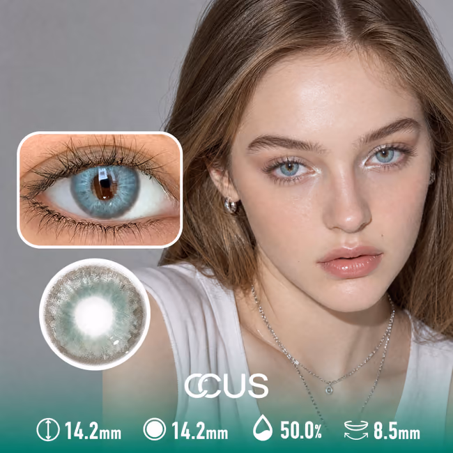 Blue Steel Smoke Grey Contact Lenses
