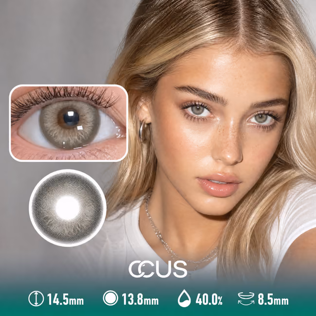 Dial-Up Cocoa Brown Contact Lenses