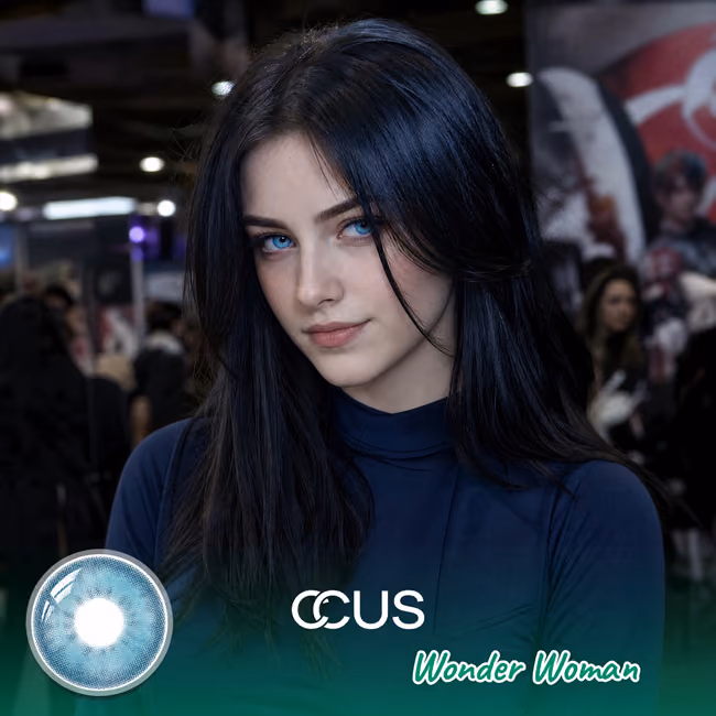 DC Wonder Woman Cosplay Contacts