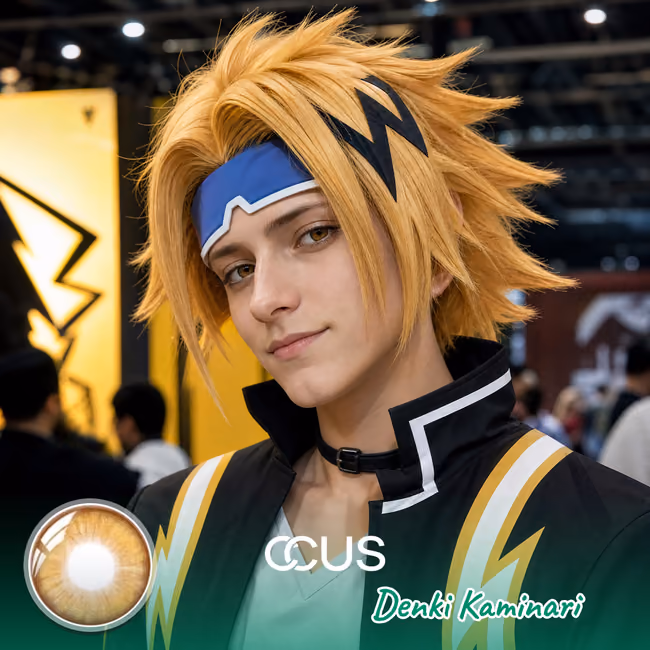 Denki Kaminari Cosplay Contact Lenses