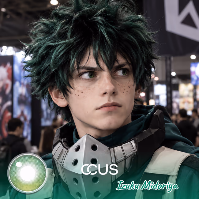 Izuku Midoriya Cosplay Contact Lenses