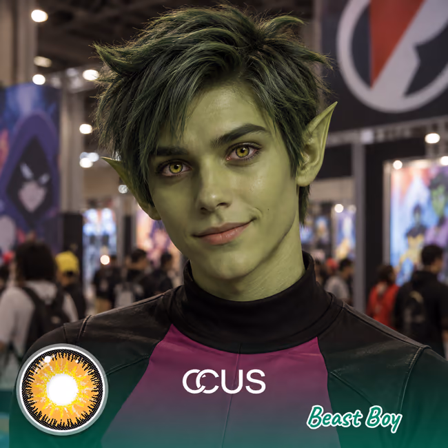 Beast Boy Cosplay Contact Lenses