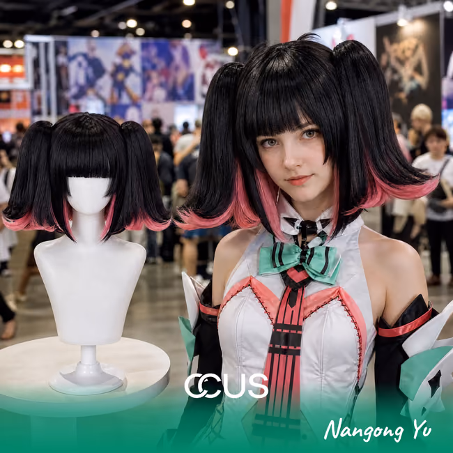 ZZZ : Nangong Yu Cosplay Wig