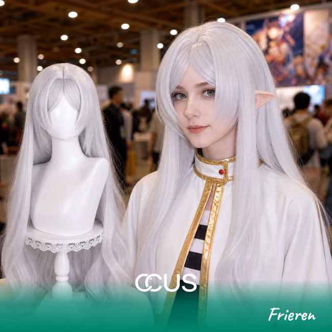 Frieren Cosplay Wig