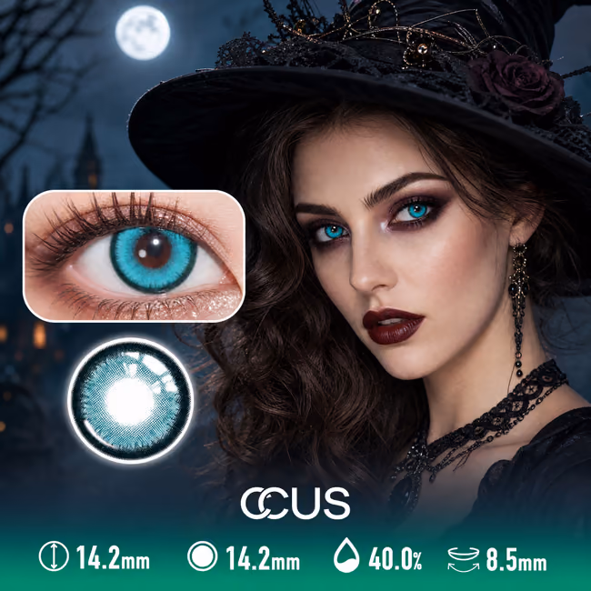 Rave Lagoon Blue Contact Lenses