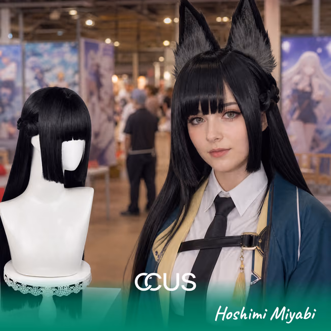ZZZ : Hoshimi Miyabi Cosplay Wig
