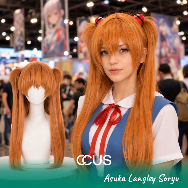 Asuka Langley Soryu Cosplay Wig