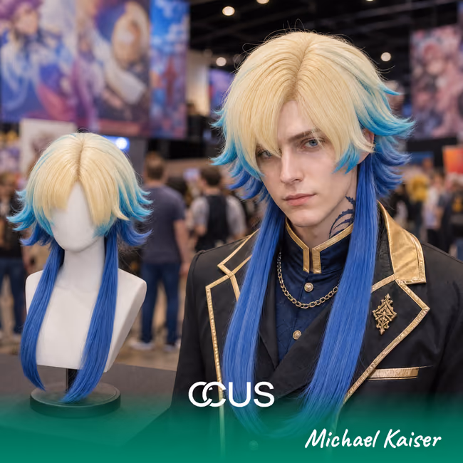 Michael Kaiser Cosplay Wig