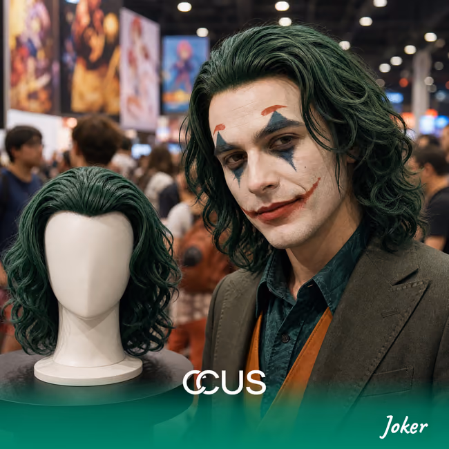 Joker Cosplay Wig