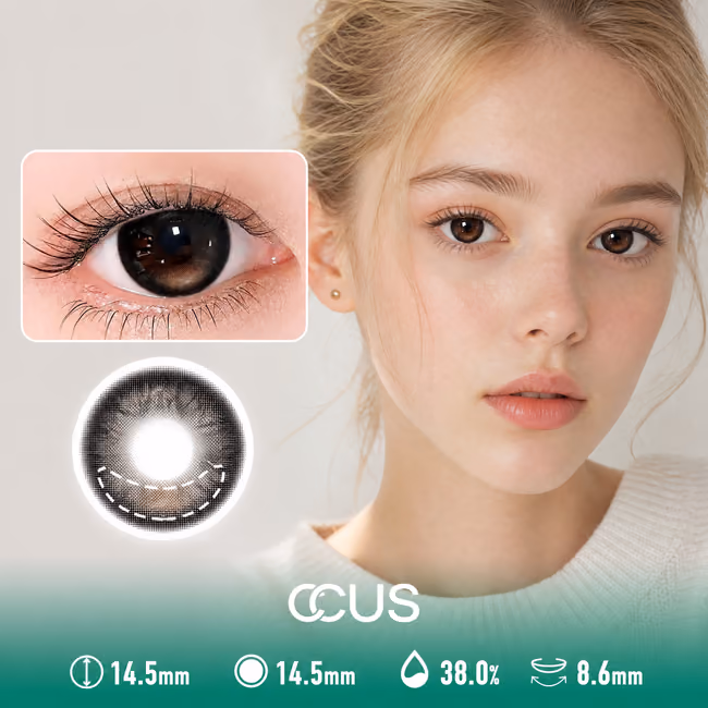 Moonlit Haze Brown Contact Lenses