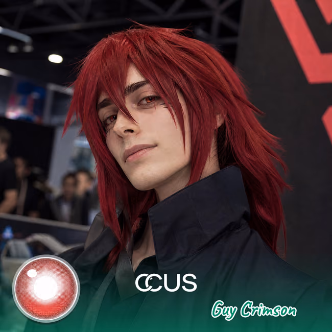 TSSK : Guy Crimson Cosplay Contact Lenses