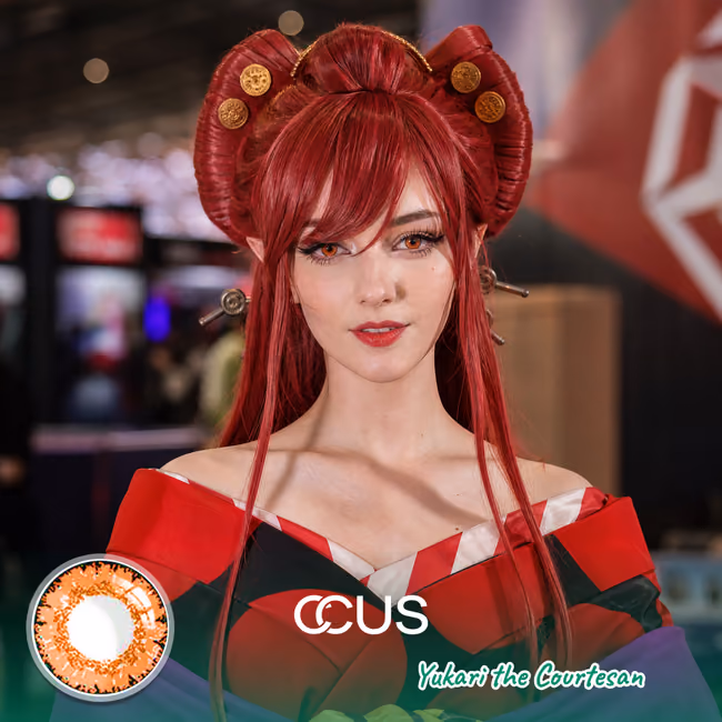 HNY : Yukari the Courtesan Cosplay Contact Lenses