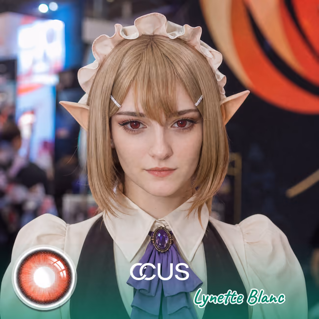 NL : Lynette Blanc Cosplay Contact Lenses