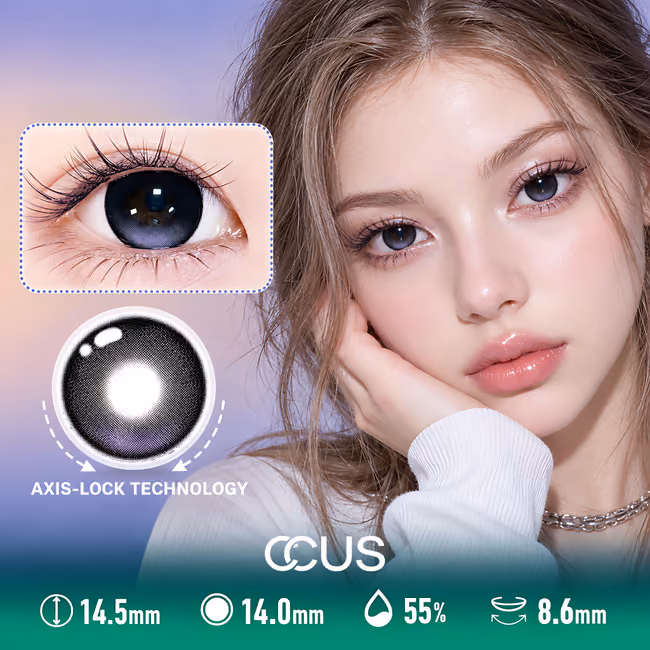 Satin Haze Purple Contact Lenses